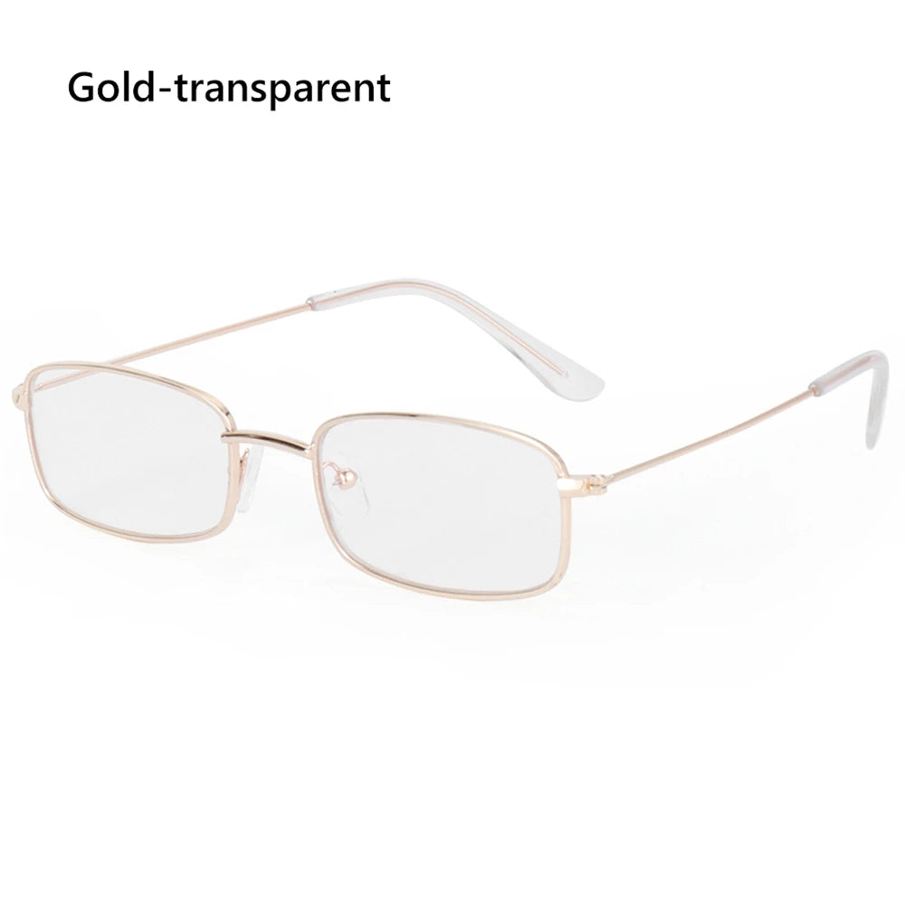 Slim Metal-Frame Sunglasses | Color Lens Options