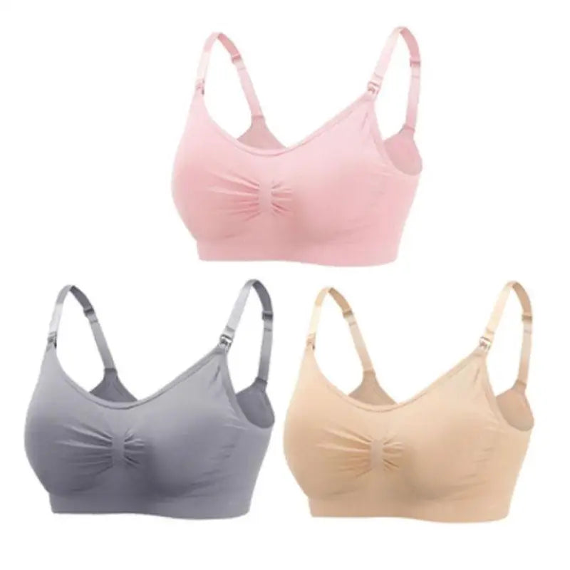 Maternity Nursing Bra – Wire-Free, Breathable, Convertible Straps for Breastfeeding Moms