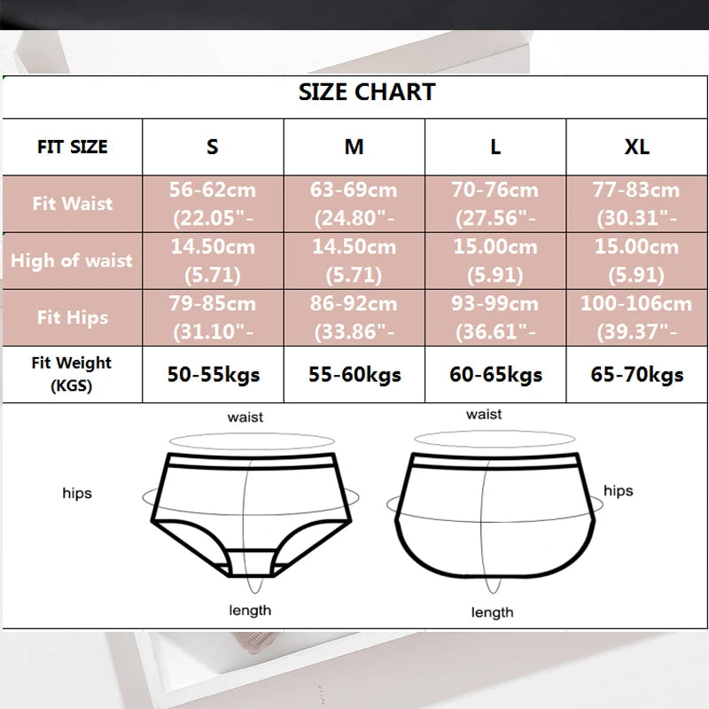 FINETOO Seamless High Waist Panties Women's Abdomen Hip Lift Briefs Body Shaping Lingerie Pants Plus Size Breathable Underwear