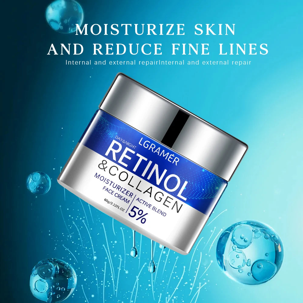 Retinol Anti-Aging Face Cream – Moisturizer for Dry Skin & Fine Lines