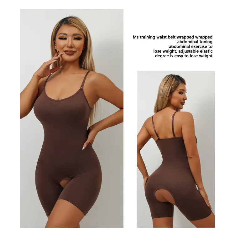 2026 NEW SEXY Women Tummy Control Full Body Shaper Seamless Open Crotch Shorts Waist Trainer Butt Lifter Slimming Underwear