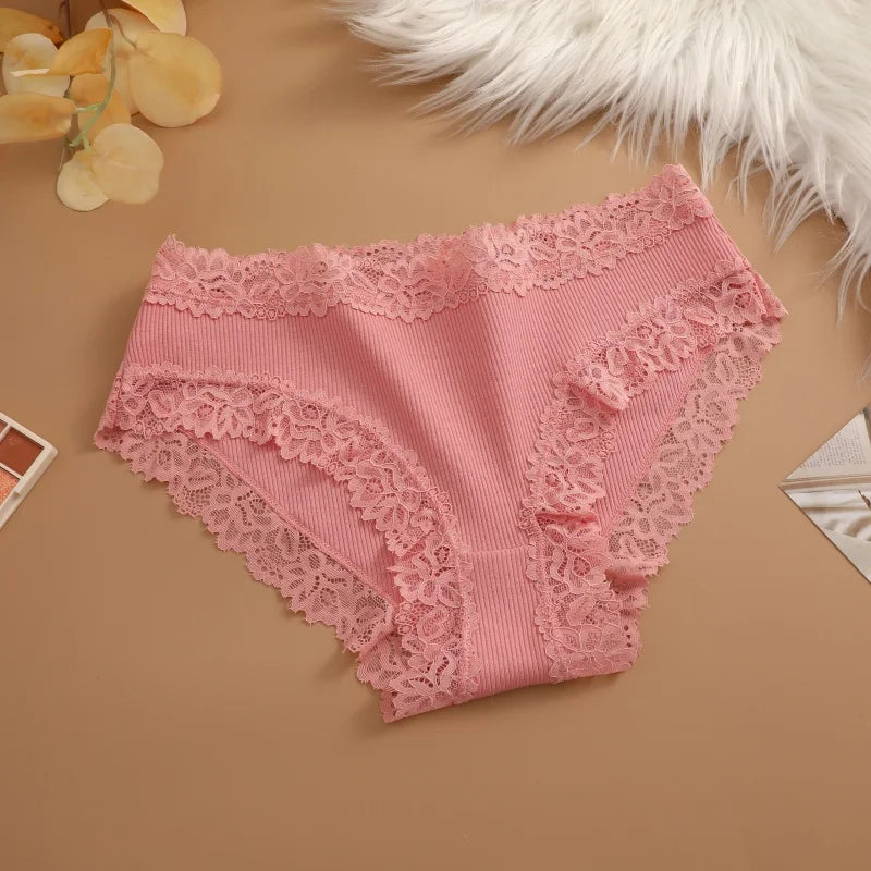 Cotton G-String Panties – Soft Mid-Rise Sexy Underwear for Women (S–XL, 10 Colors)