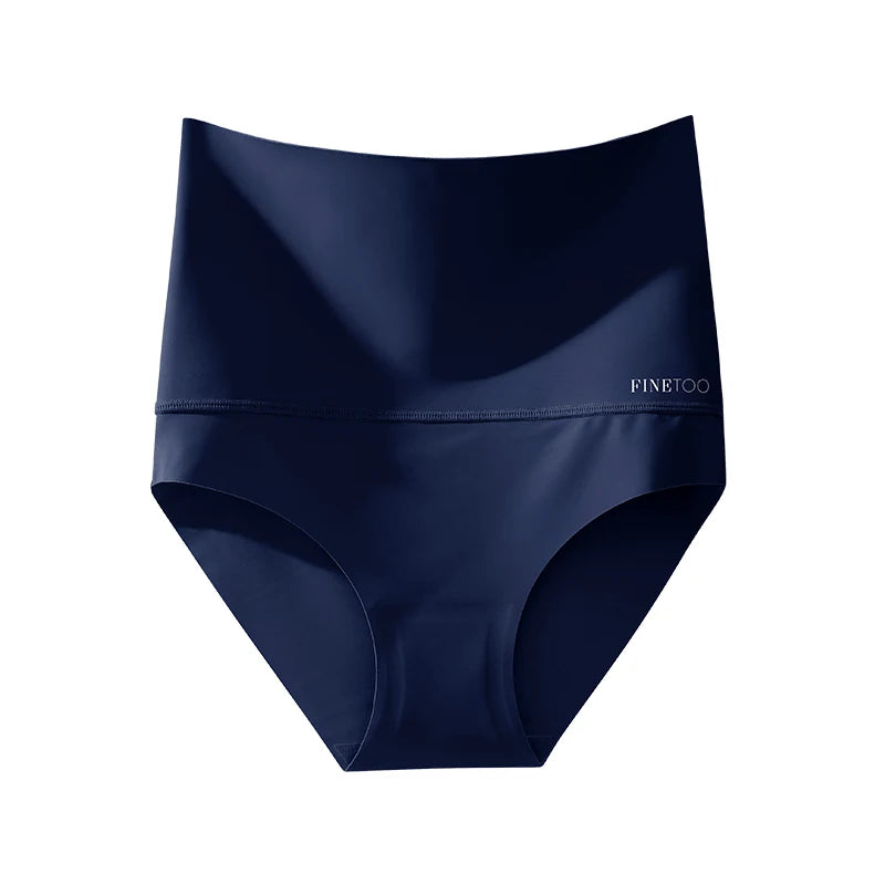 Women's High Waist Seamless Bodyshaper Briefs | Soft Cotton Crotch Shapewear Panties (S–3XL)