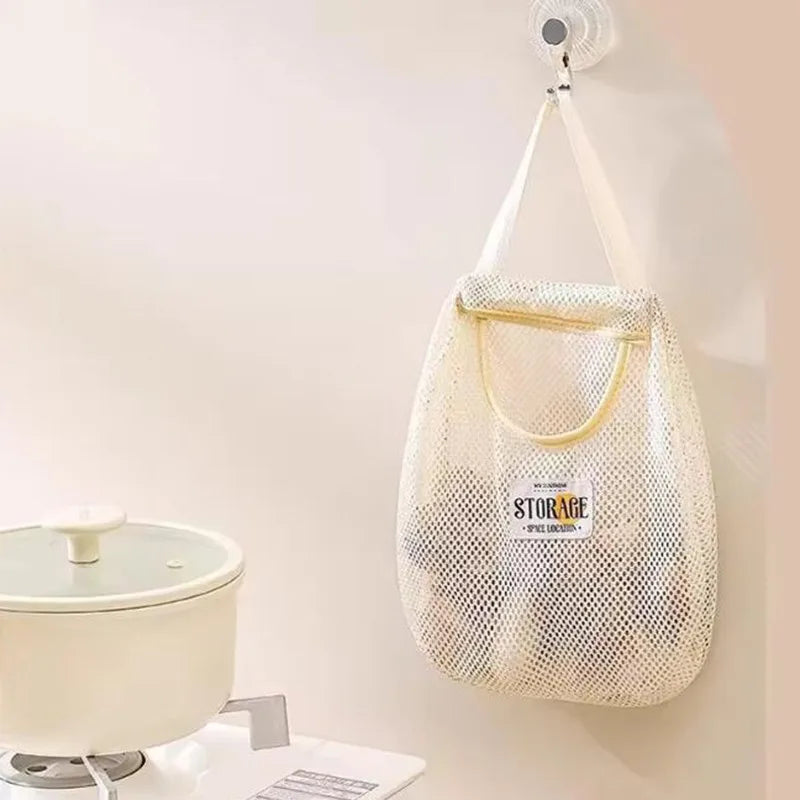 1/2/3pcs Japanese Socks Storage Hanging Bag Wardrobe Hanging Underwear Storage Bag Wall Hanging Dormitory Punching Bag