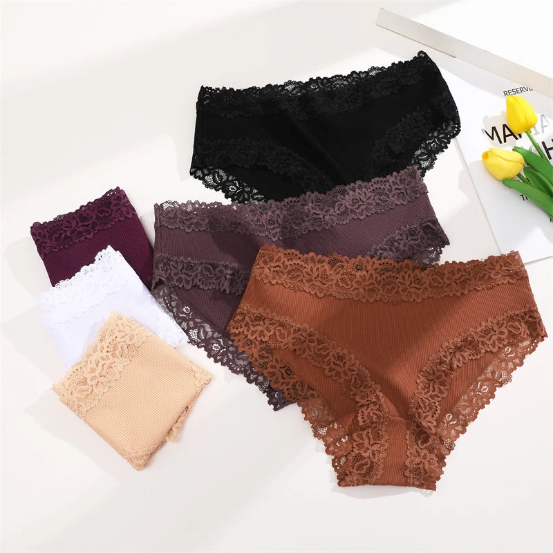 Cotton G-String Panties – Soft Mid-Rise Sexy Underwear for Women (S–XL, 10 Colors)