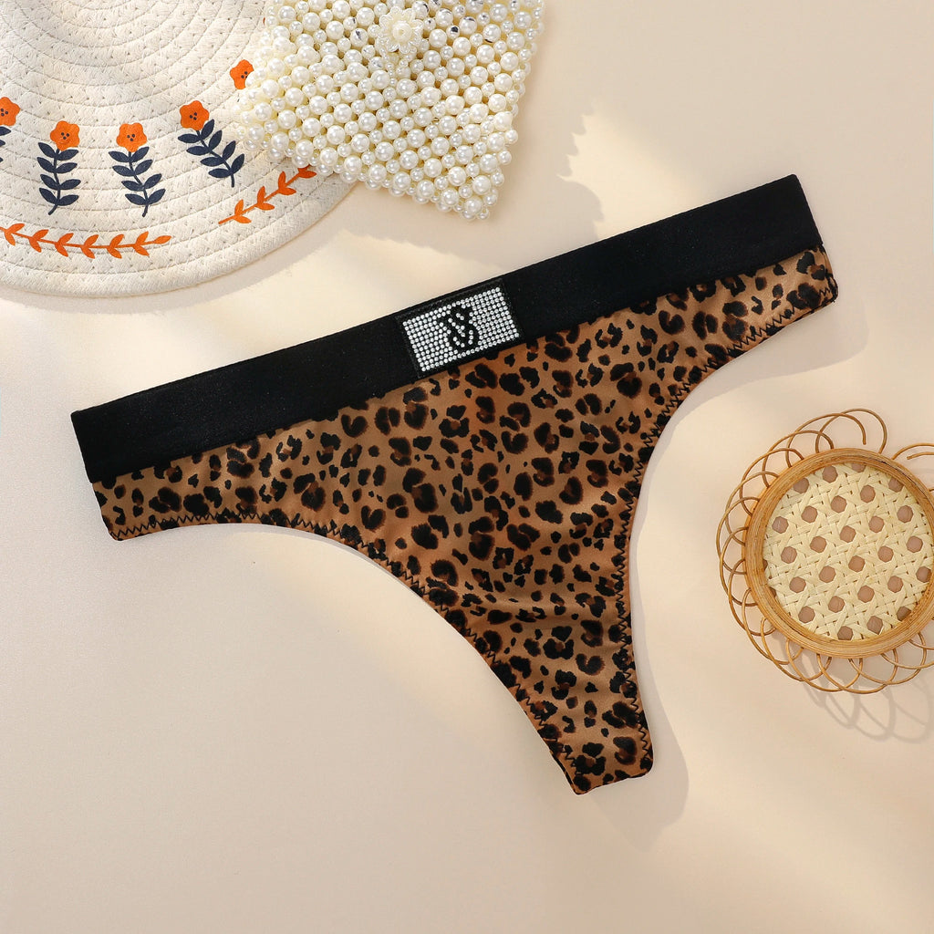 Women's High Waist Seamless Lace Panties – Breathable Thong Underwear (1pc or 3pcs)