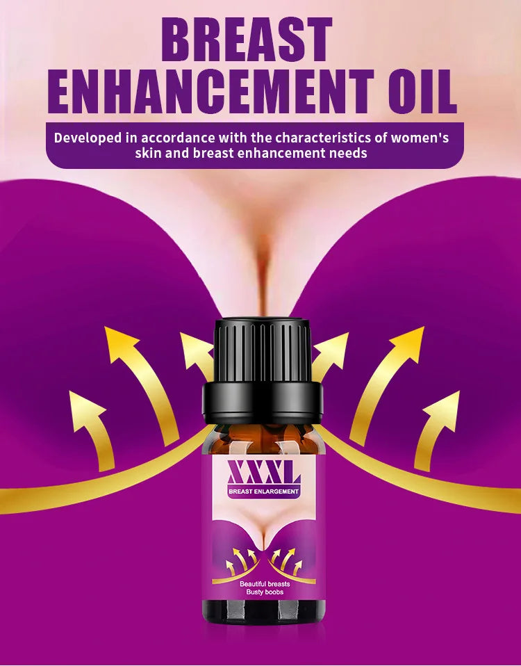 Moisturizing Bust Massage Oil – 10ml, Single & Multipack Options