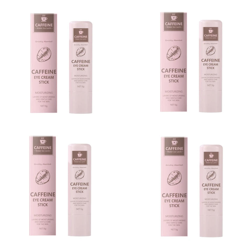 Caffeine & Cocoa Butter Eye Cream Stick – Dark Circles, Eye Bags & Fine Line Relief | Brightening Eye Care | 5g