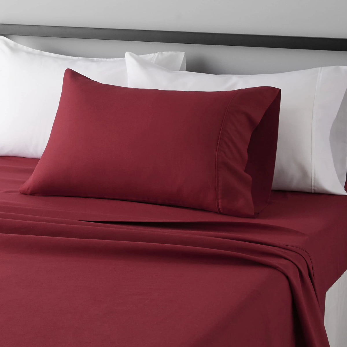 4-Piece Microfiber Sheet Set with Deep Pocket Fitted Sheet