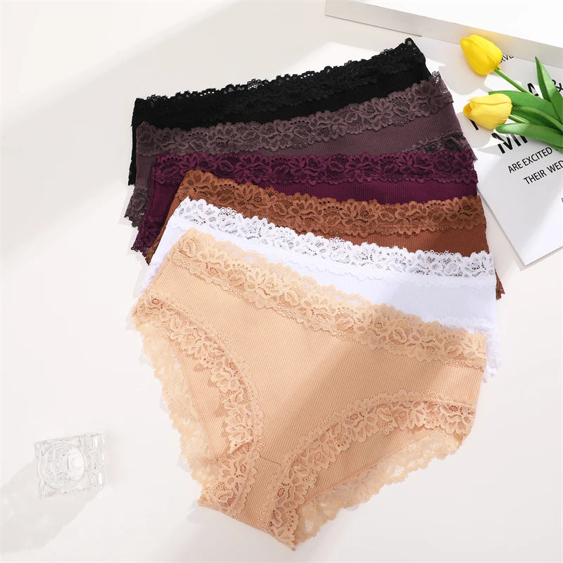 Cotton G-String Panties – Soft Mid-Rise Sexy Underwear for Women (S–XL, 10 Colors)