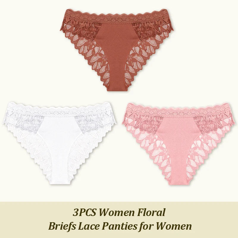 3-Pack Seamless Low-Rise Panties – Ice Silk Bikini Underwear for Women (XS–XL, 16 Color Sets)