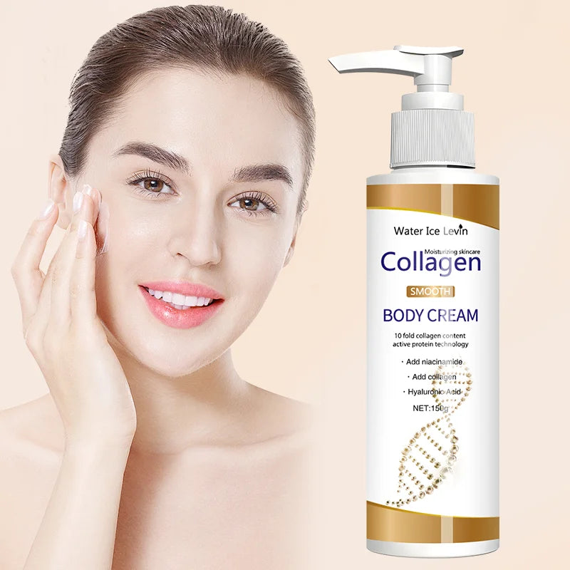 Collagen Firming Moisturizing Face Cream – Niacinamide, Vitamin C & Hyaluronic Acid | Anti-Aging | 150g