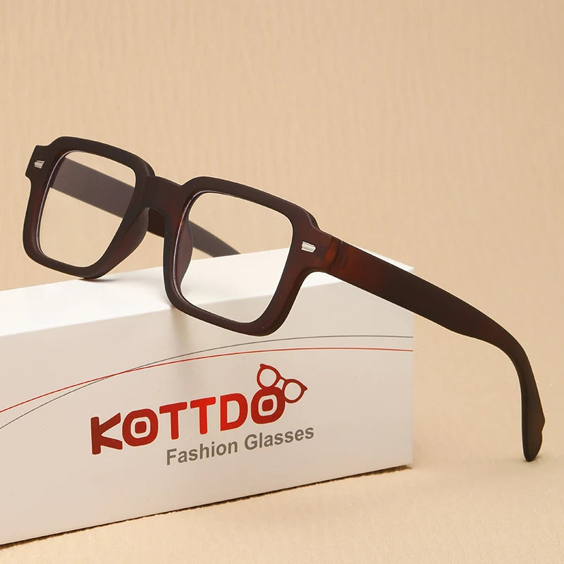 Unisex Rectangle Reading Glasses | 3 Colors, +1.00 to +4.00