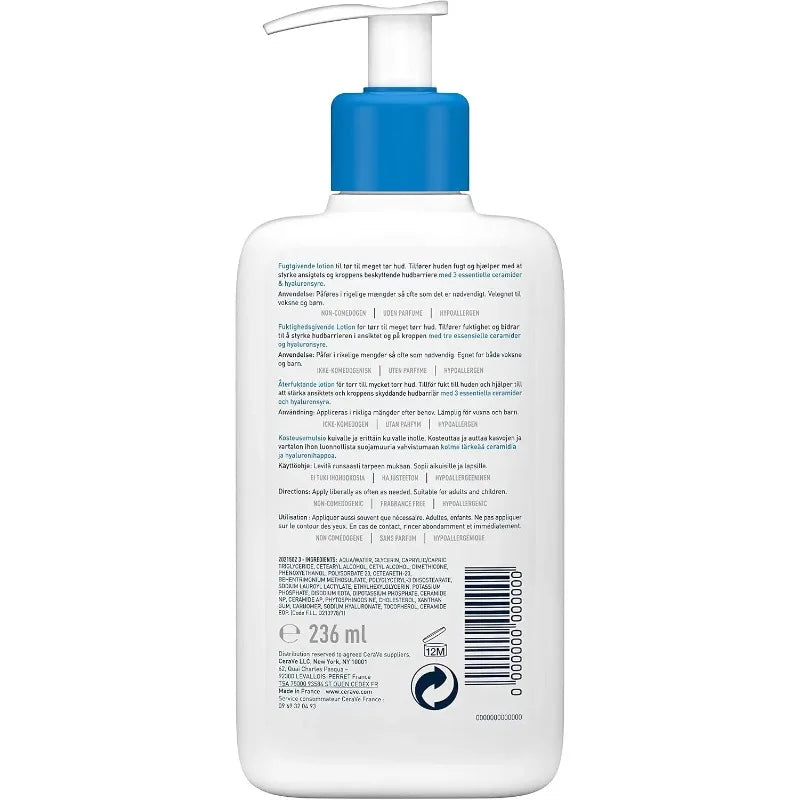 CeraVe Moisturizing Lotion for Face & Body – 236ml