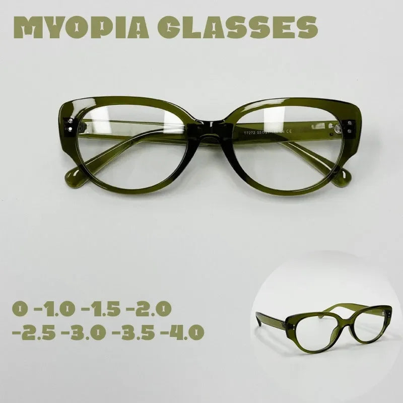 Fashion Myopia Glasses | Clear Lenses & Six Frame Colors