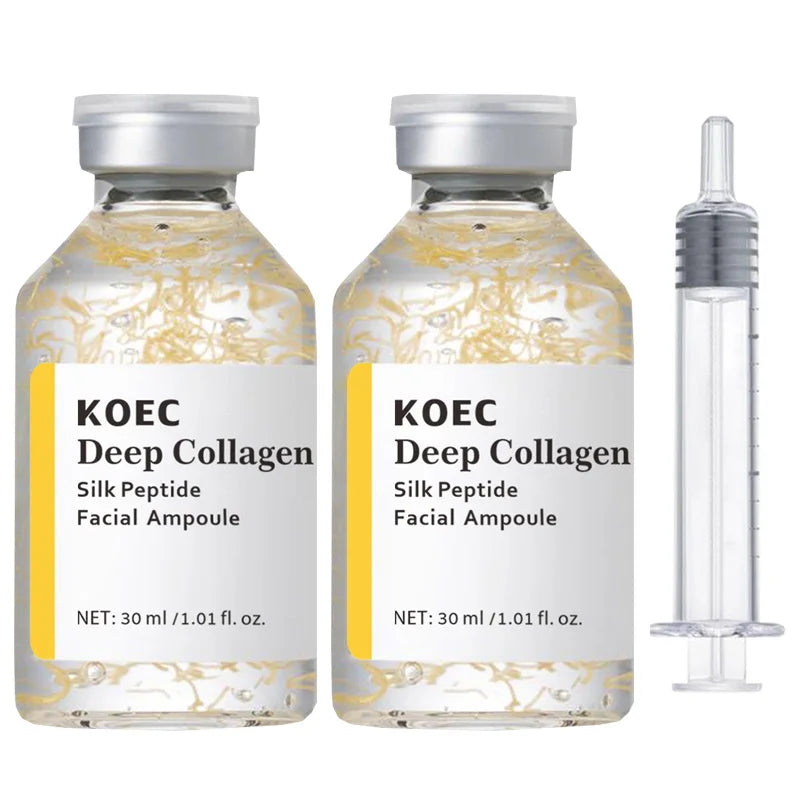Collagen & Silk Peptide Lifting Ampoule Serum – Anti-Aging Skin Firming & Tightening
