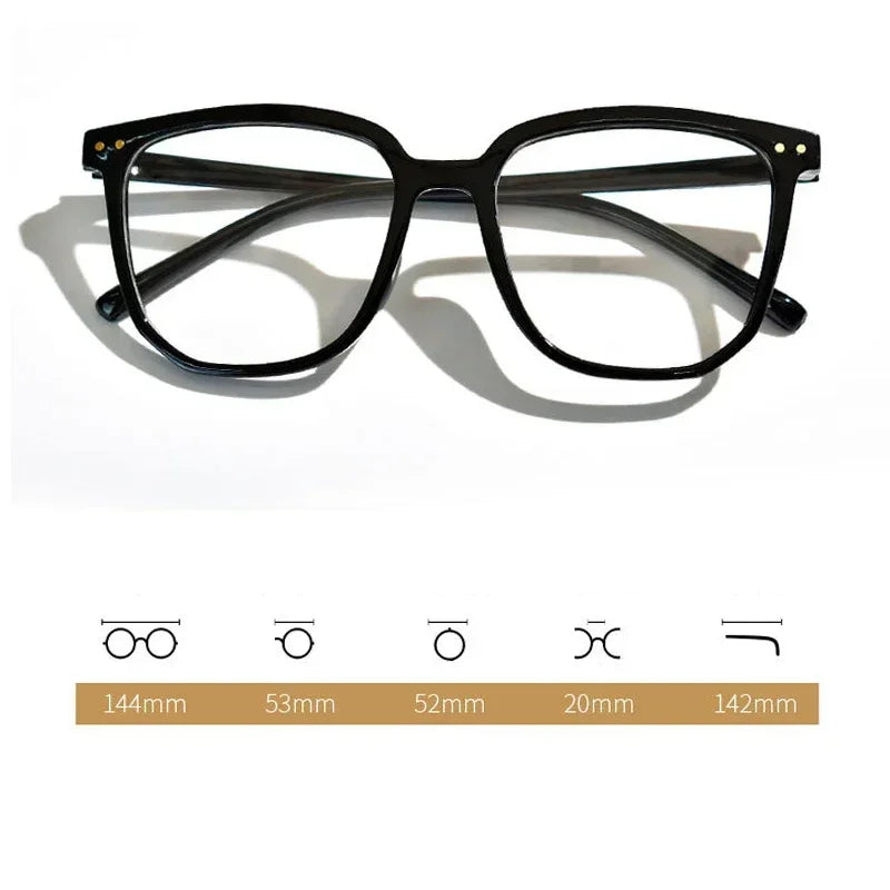 Oversized Retro Square Reading Glasses | +1.00 to +4.00