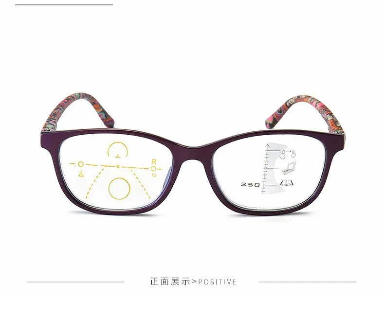 Progressive Multifocal Reading Glasses | +1.00 to +3.50