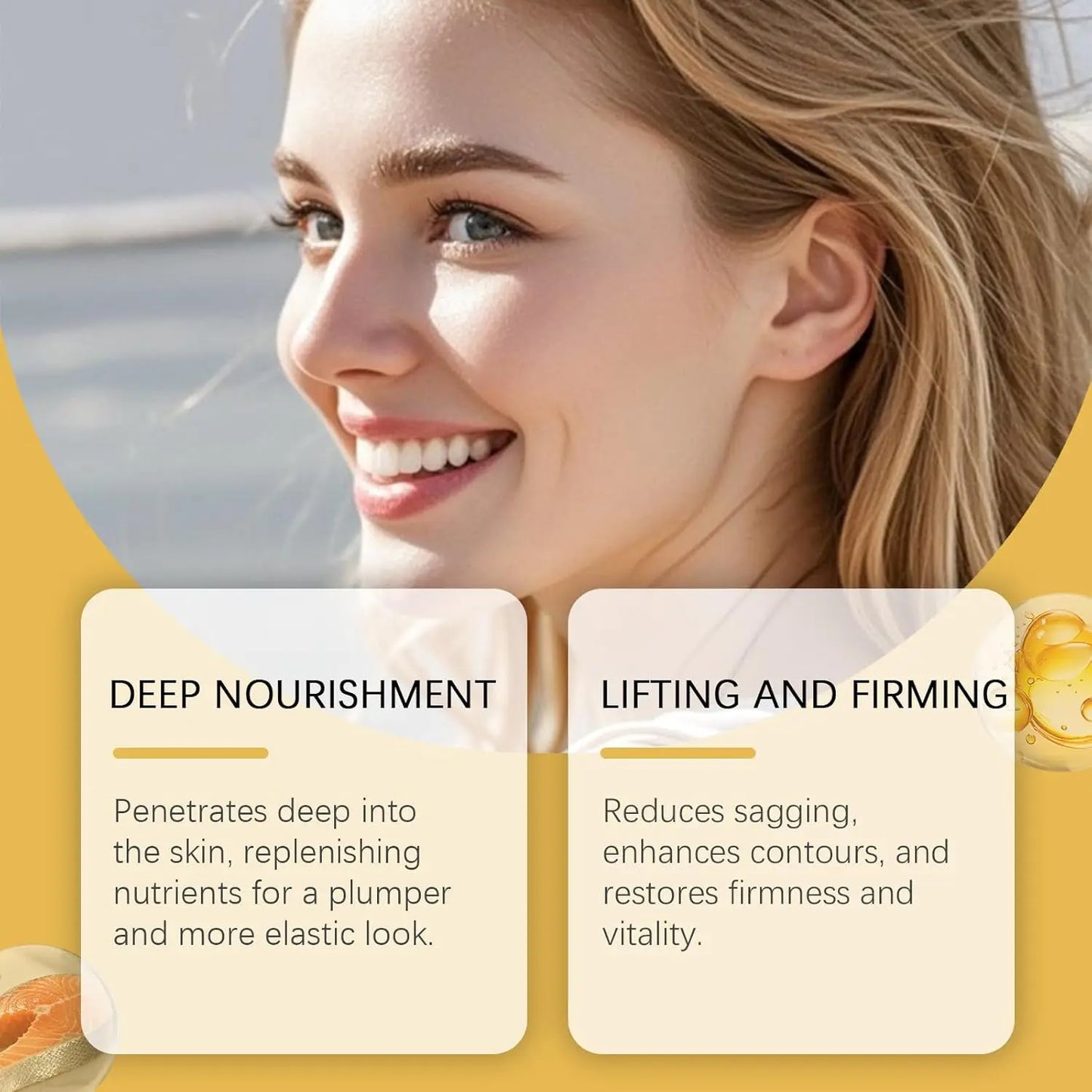 Collagen & Silk Peptide Lifting Ampoule Serum – Anti-Aging Skin Firming & Tightening