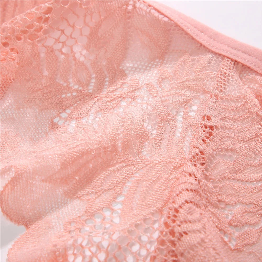 Women's Mesh Lace G-String Thong | Sheer Patchwork Sexy Underwear (S–XL)