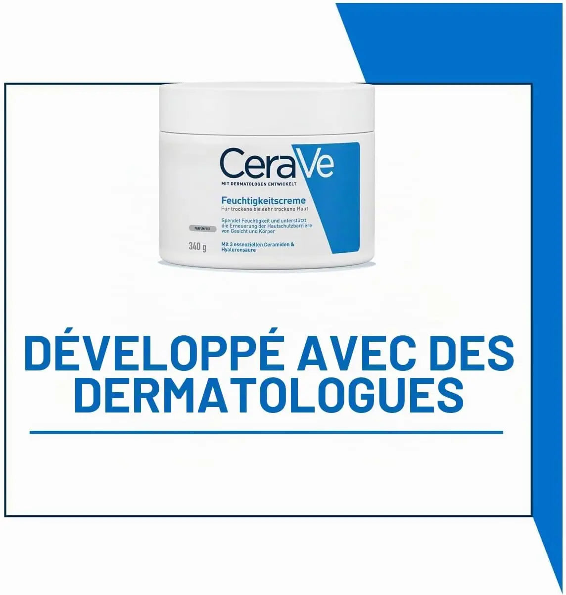CeraVe Moisturizing Cream for Face & Body – Dry Skin Care