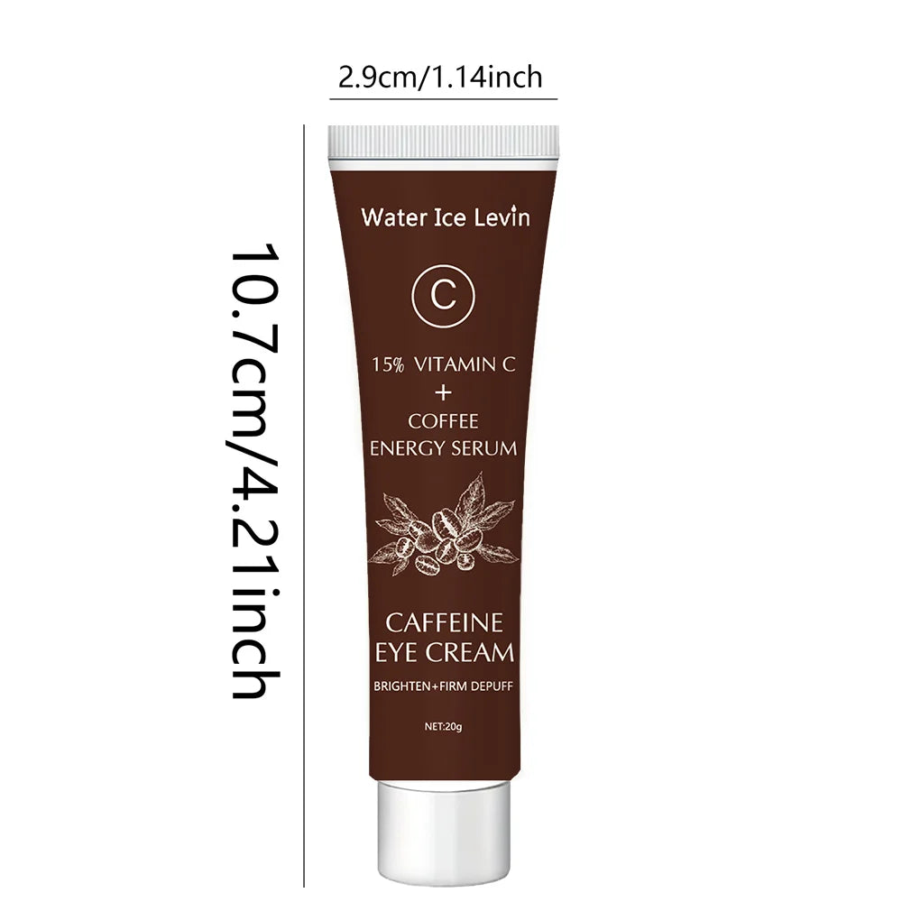 Caffeine & Vitamin C Eye Serum – Dark Circle Lightening, Firming & Fine Line Reduction | Eye Care