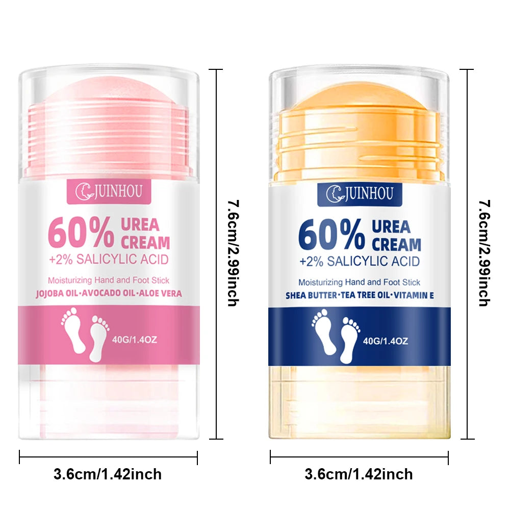 60% Urea Hand & Foot Cream Stick – Powerful Repair, Deep Hydration & Non-Greasy Formula
