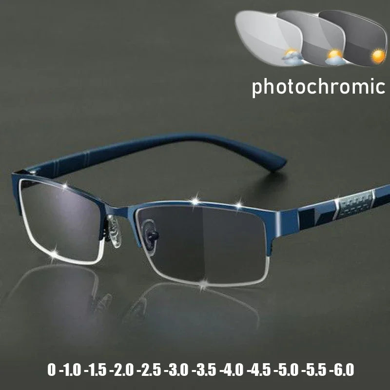 Unisex Nearsighted Glasses | Standard or Photochromic, -1.00 to -4.00