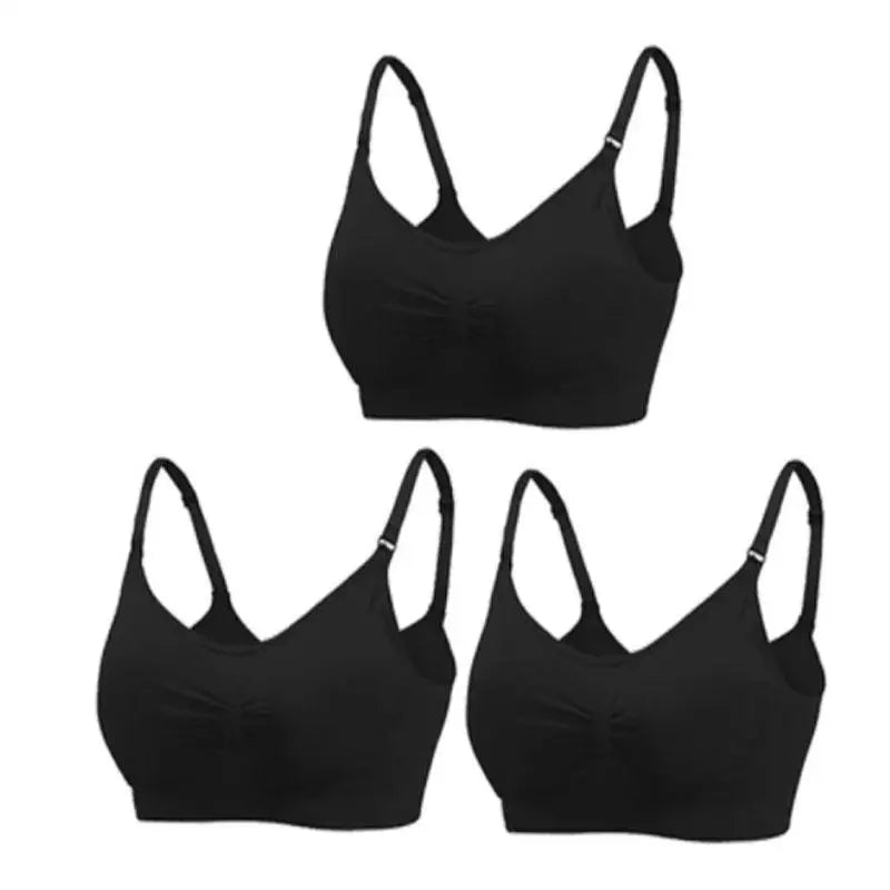 Maternity Nursing Bra – Wire-Free, Breathable, Convertible Straps for Breastfeeding Moms