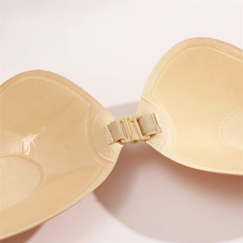 Self-Adhesive Silicone Bra Pads — Strapless Invisible Push-Up Mango Shape