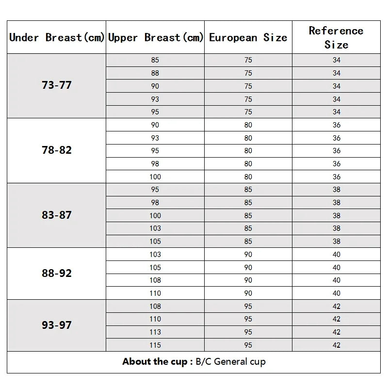 Women's Deep V Sexy Push Up Bra for Small Flat Chest | Ultra-Thick 3D Cup Lingerie with Gathered Back | Wire-Free Beaded Bra Set (32–38 / 70–85 AB)