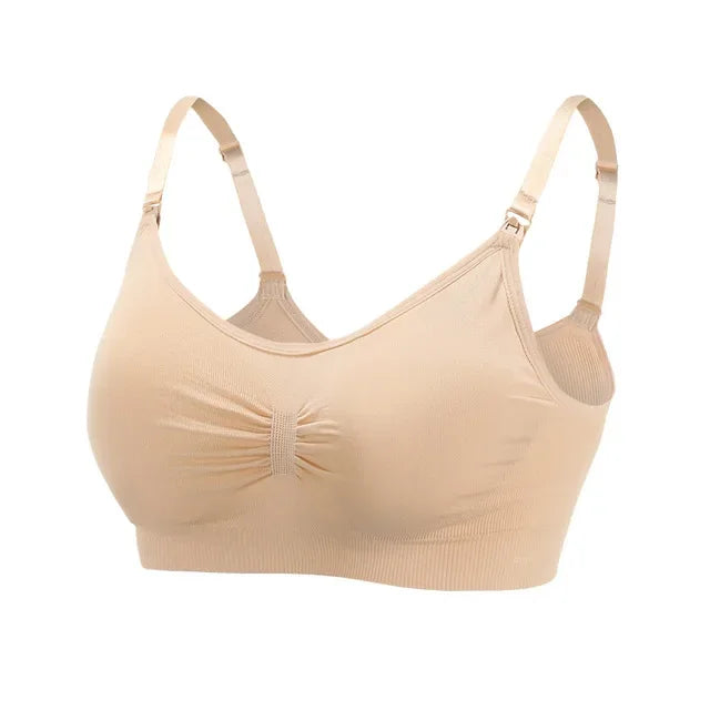 Maternity Nursing Bra – Wire-Free, Breathable, Convertible Straps for Breastfeeding Moms