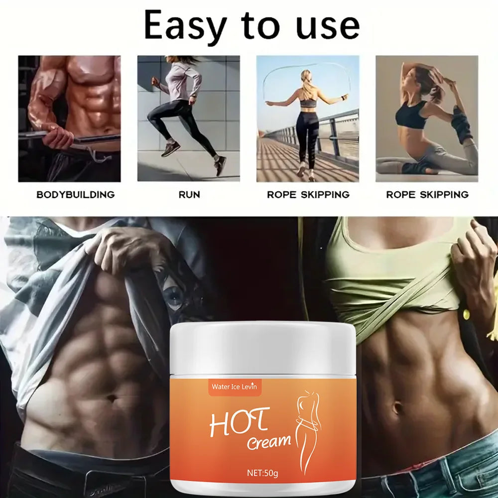 Heat Massage Cream – Body Muscle Relief & Fitness Recovery | Warming Sports Massage Cream 50g