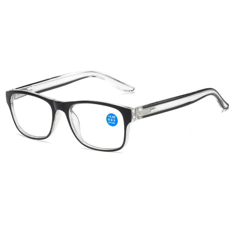 Square Reading Glasses | 4 Frame Colors, +1.00 to +4.00