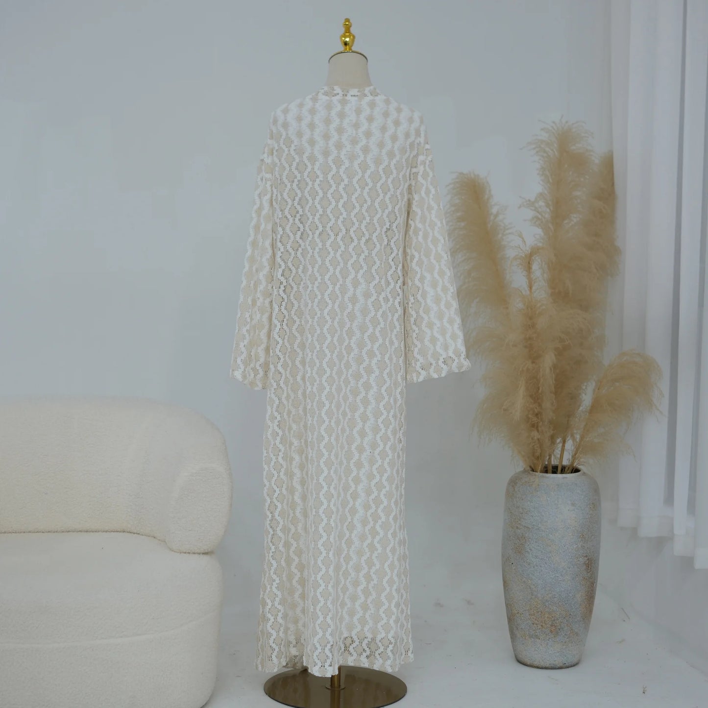 Luxury Dubai Modest Abaya Dress for Muslim Women Eid Islamic Holiday Party Outerwear Elegant Arabic Cardigan Coat Turkey Kaftan
