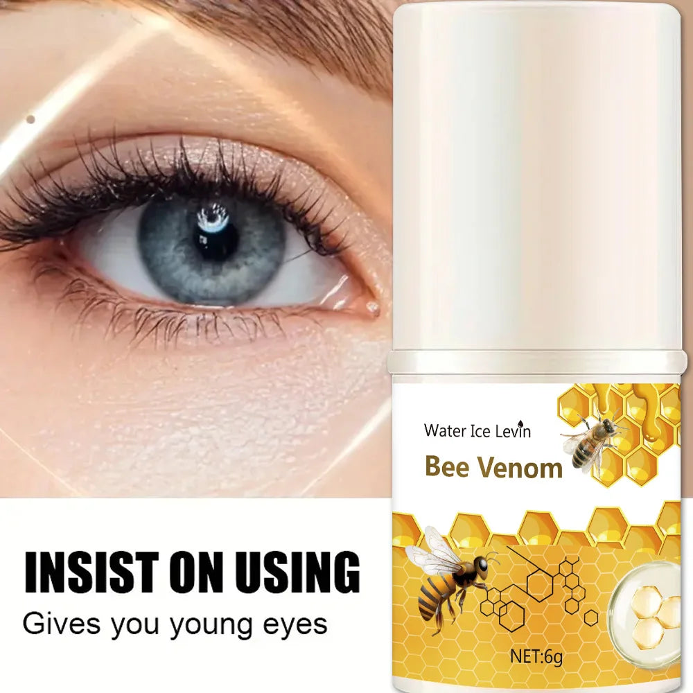 Bee Venom Eye Cream Stick – Dark Circles & Eye Bags Remover with Hyaluronic Acid | Anti-Puffiness Eye Care