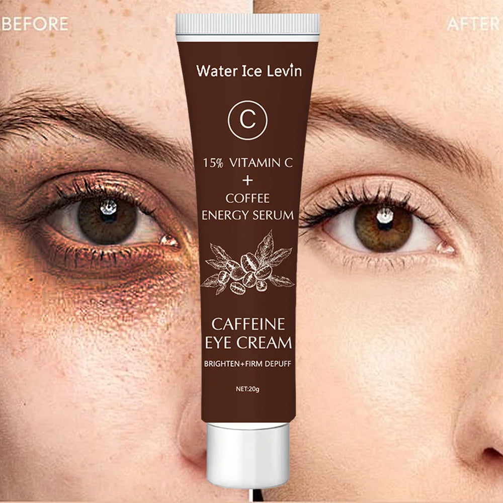 Caffeine & Vitamin C Eye Serum – Dark Circle Lightening, Firming & Fine Line Reduction | Eye Care