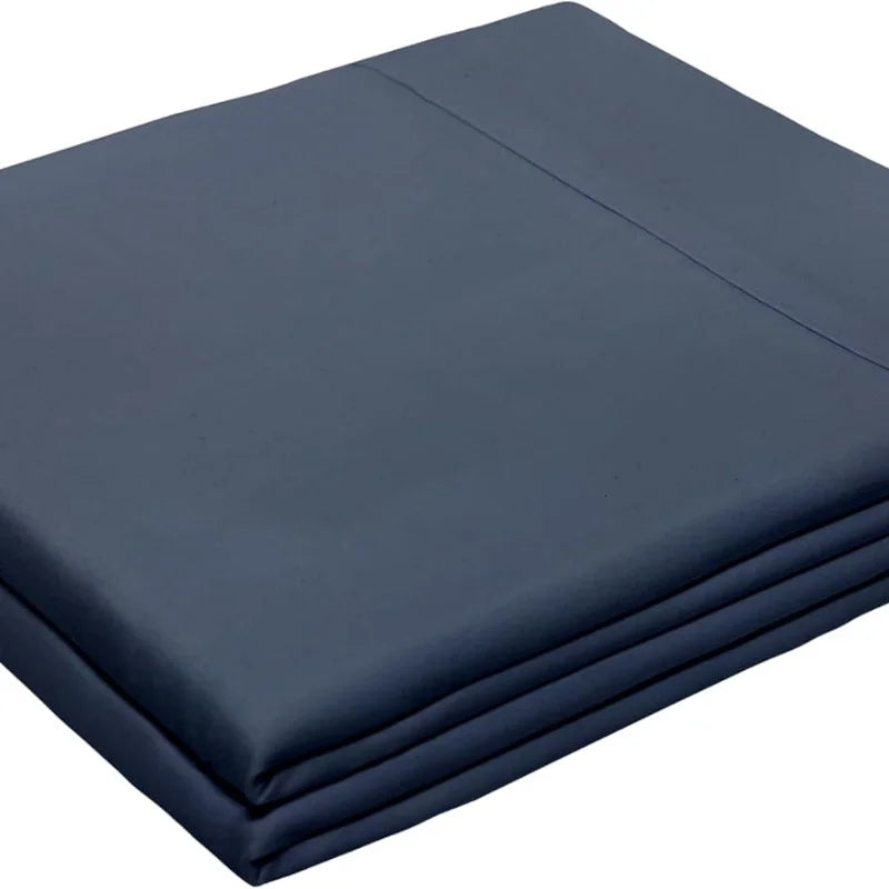 Soft Polyester Flat Sheet, Solid Color Top Sheet