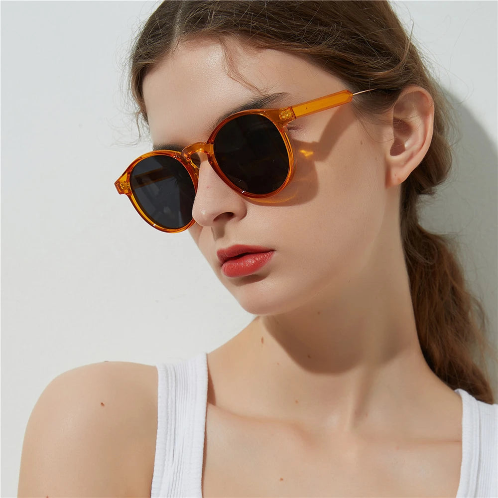 Retro Square Fashion Glasses | Clear & Tinted Lenses