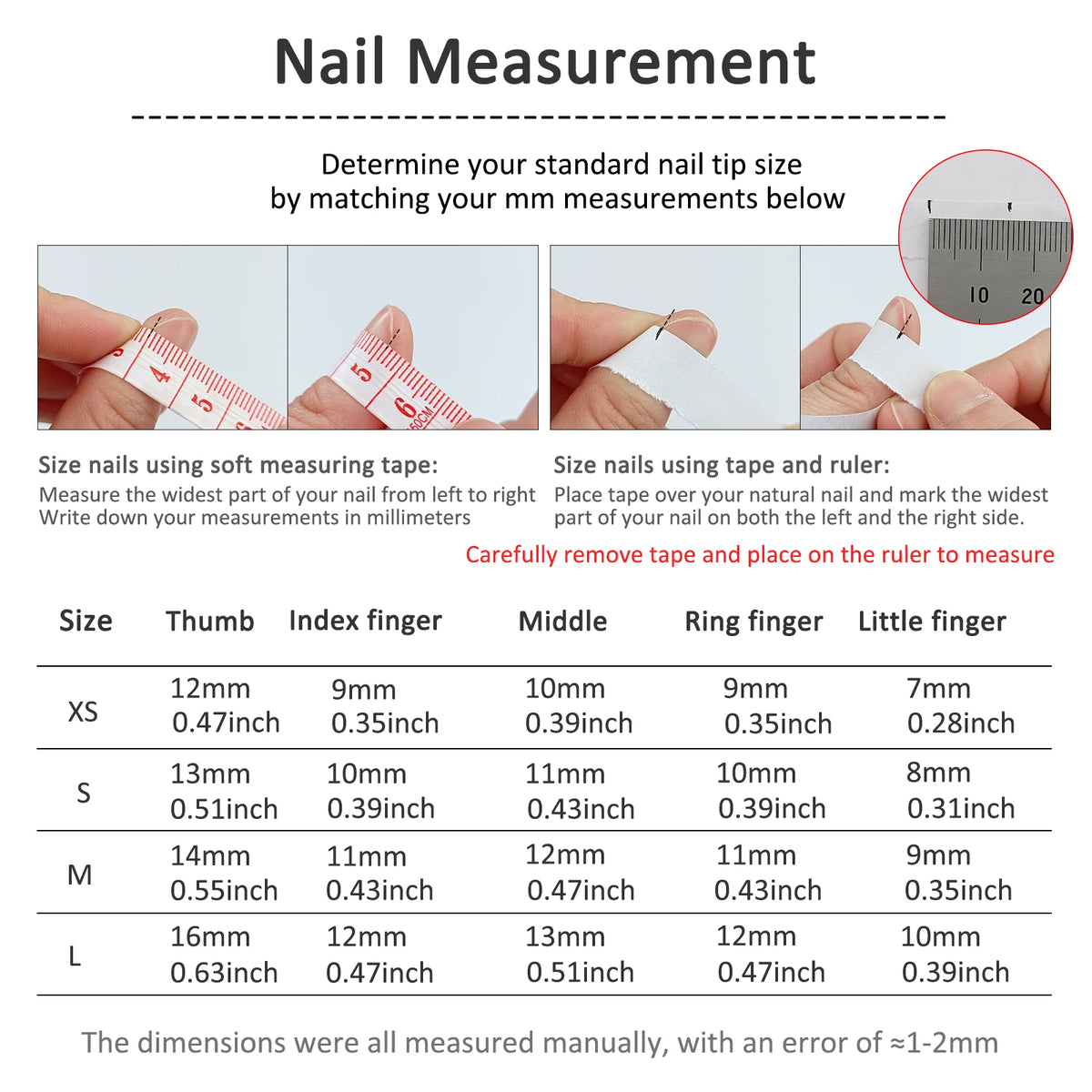 Handmade Coffin Press-On Nails with Glue - Nude French & Gradient, 10 Pieces
