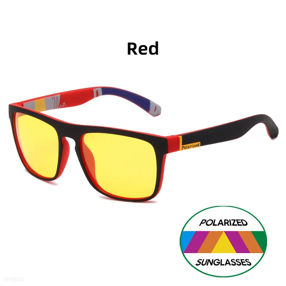 Yellow-Tinted Square Glasses | 4 Frame Colors