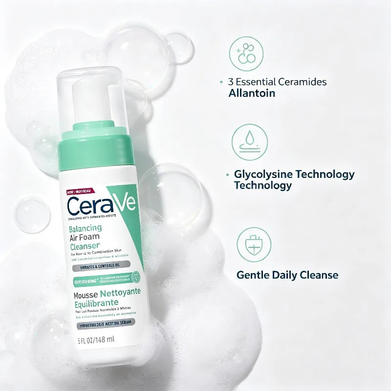 CeraVe Balancing Air Foam Cleanser – 148ml