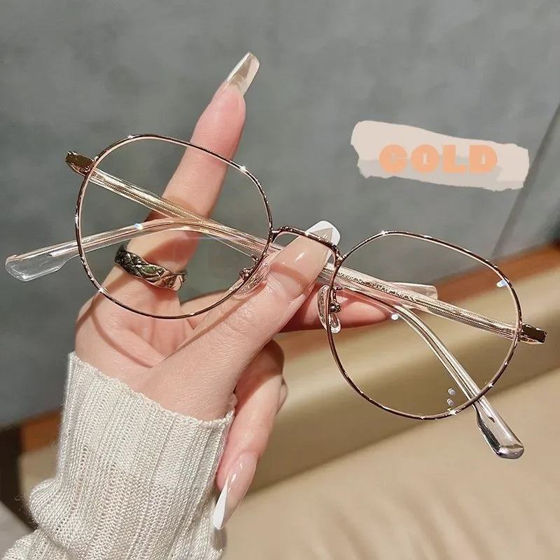 Vintage Square Glasses for Men & Women | Myopia Lens Options