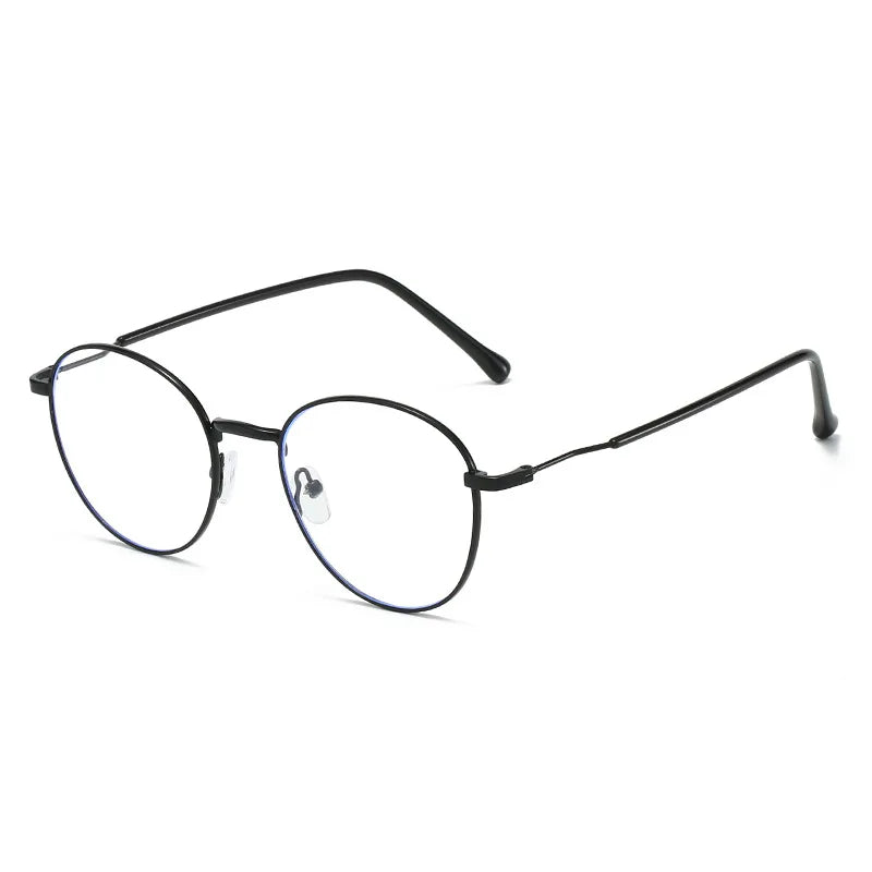 Vintage Round Metal Glasses for Men & Women | Myopia Options