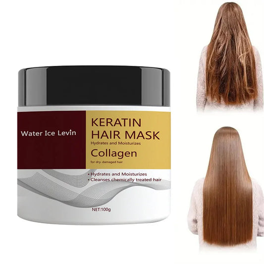Collagen & Keratin Miracle Hair Mask – Deep Repair for Dry, Thin & Damaged Hair