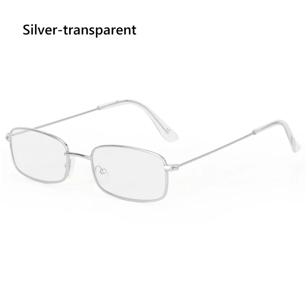 Slim Metal-Frame Sunglasses | Color Lens Options