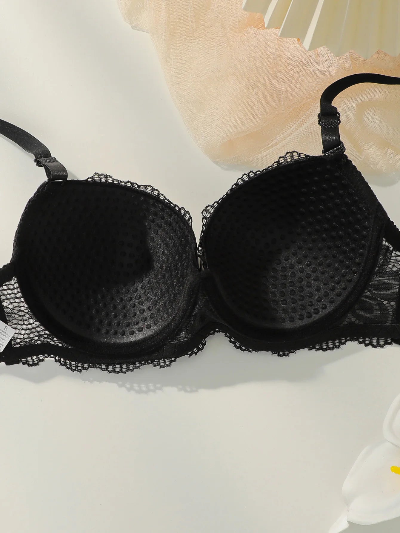 Lace Push-Up Bra & Bikini Brief Set — Underwire Floral Lace | Women's Lingerie