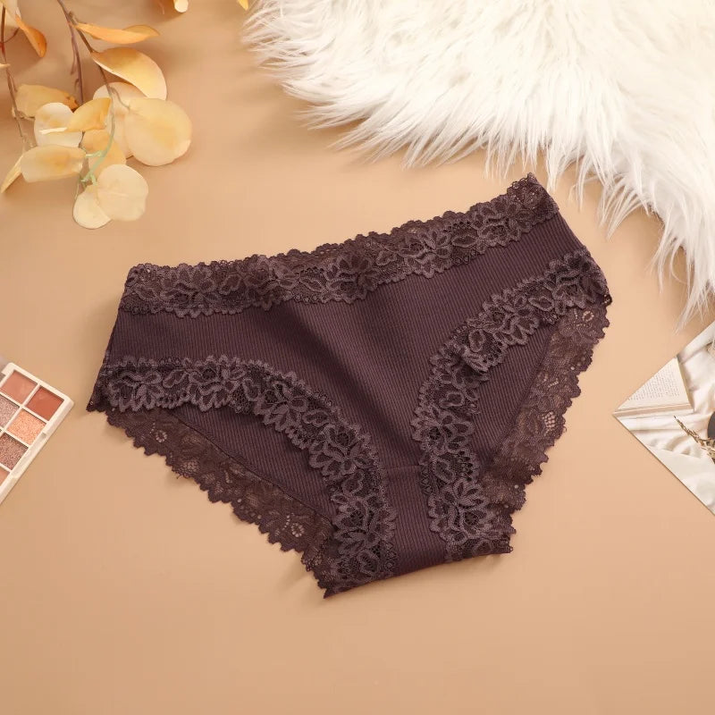 Cotton G-String Panties – Soft Mid-Rise Sexy Underwear for Women (S–XL, 10 Colors)