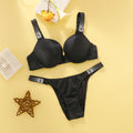 Women's Lace Push-Up Bra & Panty Set – Sexy Lingerie & Sleepwear