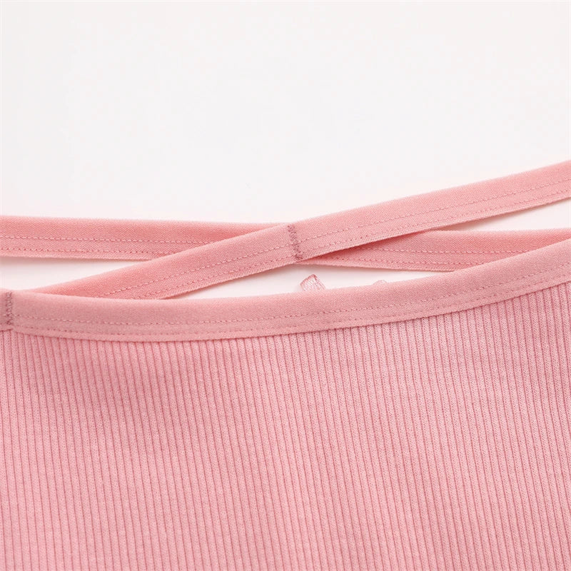 FINETOO 6PCS Women's Cotton Lace Underwear Sexy Crossed Belts Brazilian Panties Female Low Rise Breathable Briefs Soft Lingerie